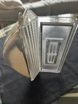 1977-1979 Lincoln Mark V Front Turn Signal / Parking Light Lens Lh D7LB-13216AB. Fixed Price $150.00.