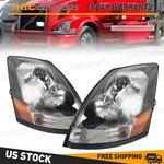 Pair For Volvo Vnl Vnm 2004-2018 Chrome Headlight Assembly Left&right. Fixed Price $199.99.