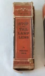 1942-48 Mercury Lynx Eye Ruby Glass Nos Stop Tail Lamp Lens T-501-RIGHT With Box. Fixed Price $30.00.