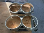 Oem Gm 1966 Chevelle Super Sport Ss Pair Headlight Bezels & Extensions Malibu. Fixed Price $80.00.