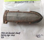 Original 1952 Gm Chevrolet Chevy Parking Light Assembly- Rh. Fixed Price $40.00.