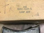 1973 Ford Torino Nos Fomoco Lh Turn Signal Light Assembly D3OZ-13210-C. Fixed Price $95.00.