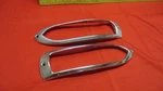 1954 Pontiac Parking Light Bezel Pair. Fixed Price $99.95.