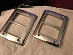 1949 Nash Ambassador Airflyte Front Park And Turn Light Chrome Bezel. Fixed Price $43.50.