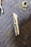 1950 Plymouth Parking Light Trim - # 1343305 This Has Very Bright Chrome. Fixed Price $19.00.