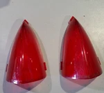 Nos Set Of Lucas L695 Tail / Stop Lenses 54571948. Mg 1100 Bmc ADO16 -S14. Fixed Price $74.99.