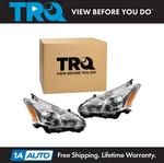 Trq Headlight Assembly Set Driver & Passenger Side Fits 2012-2014 Toyota Prius. Fixed Price $269.95.