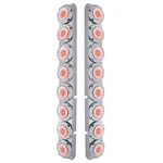 United Pacific 37332 Air Cleaner Light Box Panel Stainless Steel, 16 Cutouts, 2". Fixed Price $217.35.