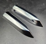 65 Cadillac Deville Eldorado Fender Gunsight Turn Signal Trim Cover Cap Set New. Fixed Price $325.00.