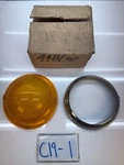 Nos Peugeot 403 Front Turn Signal Light Lens Amber Set 4481 408680 C19-1. Fixed Price $29.21.