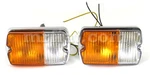 Ferrari Mondial Early Front Turn Signal Set New. Fixed Price $380.00.