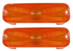 New Amber Parking Light Lens Pair / For 1965 Chevelle Malibu Camino A4248. Fixed Price $64.99.