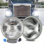 7"INCH Led Headlights Original Glass Headlamp For Freightliner Coronado 2001-16. Fixed Price $29.98.