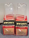 Nos Lucas L677 Clear Indicator Lamp Lens - 54572946 Mg Midget Triumph Pair. Fixed Price $78.50.