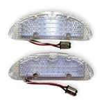 Chevy Clear Led Parking Light Lenses Pair 1955 Chevrolet New. Fixed Price $82.95.