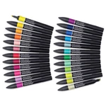 Winsor & Newton Designers Promarker Twin-tip Graphic Pens 189 Colours Art. Fixed Price $5.36.