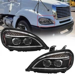Pair Of Full Led Headlight Headlamp W/ Bulb For Freightliner Columbia Set. Fixed Price $349.99.