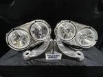 Peterbilt 359 Style Dual Headlights Stainless Steel Complete With Bracket Kit. Fixed Price $959.16.