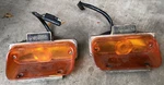 Set Of 2 1968 Chrysler Newport Front Parking Lights, Sae Dp 68CL, Oem. Fixed Price $125.00.