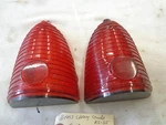 1955 Chevy (2) Taillight Lens R1-55 Guidex. Fixed Price $19.99.