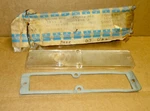 Mopar 2808804 Clear Park Lamp Lens 1967 Plymouth Valiant, '68 Export Nos. Fixed Price $75.00.