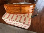 Bosche Pair Porsche Bumper Turn Signal Lens 74-89 0315105001 91163140900. Fixed Price $395.00.