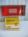 Nos Delco 5964231 Chevrolet Caprice 1970 Tail Light W/ Backup Lamp Lens. Fixed Price $13.99.