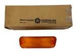 1968 Chrysler Newport Yorker Right Parking Light Lamp Amber Lens 3004156 Nos. Fixed Price $80.87.