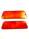1970 1971 Dodge D100 D200 D300 Sweptline Park Turn Signal Lens New #722-SET. Fixed Price $34.49.