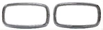 1965 Pontiac Grand Prix Parking Lamp Bezels, Pair. Fixed Price $43.00.