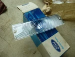 B7S-13209-A Nos Ford Lh Park Lamp Lens 1957 Thunderbird Fairlane Skyliner. Fixed Price $20.00.