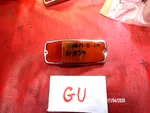 Mg B, Midget, Sprite, Lucas Front Turn Signal, Parking Light Lens, L839, #2,. Fixed Price $19.26.