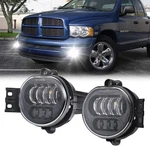 Led Fog Lights For 3RD Gen Dodge Ram 1500 2002-2008 2500/3500 Black. Fixed Price $93.99.