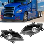 Lh & Rh Black Led Fog Lights For Freightliner Cascadia 2018-24 Driving Lamp Set. Fixed Price $95.99.