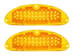 United Pacific Front Led Parking Light Set For 1955 Chevy Bel Air 150 210. Fixed Price $89.98.
