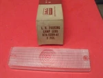 Nos 1957 Ford Left Front Clear Parking Lamp Light Lens B7A-13209-A1. Fixed Price $20.00.