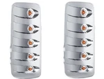 Kenworth T660 Driver/passenger Side Mirror Covers 3/4" Amber Led Lights Pair. Fixed Price $211.62.