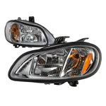Pair Fit For 2002-2018 Freightliner M-2 M2 Headlight Headlamp Assembly W/ Bulbs. Fixed Price $139.94.