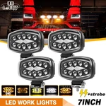 4X Led Work Driving Lights Strobe For Semi Truck Peterbilt Kenworth Freightliner. Fixed Price $75.95.