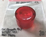 Original 1961 Plymouth Fury Glo-brite Taillight Lens Red Plastic #TMC-639. Fixed Price $20.00.
