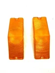 1968 1969 Dodge Sweptline D100 D200 D300 Truck Turn Signal Lens #1088-SET. Fixed Price $34.50.