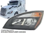 Headlight For Freightliner 2018 - 2023 Cascadia Driver Left Side A6601512004. Fixed Price $210.99.