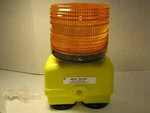 Federal Signal BPL26ST-A Strobe Tube Amber Warning Light W/ Magnetic Base. Fixed Price $171.00.