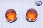 Front Turn Parking Light Signal Lenses Fits 68 69 Dodge Coronet Superbee Mopar. Fixed Price $49.95.