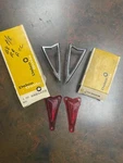 Nos 1968 Pontiac Firebird Marker Lamp Len & Bezels Gm 5960473 5960475. Fixed Price $199.95.