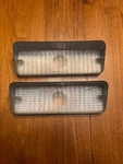 1970-1973 Lincoln Continental Parking Light Lamp Lenses. Fixed Price $23.80.