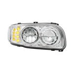 Full Led Headlight For 2006-2024 Peterbilt 388/389/567 Chrome Passenger Side. Fixed Price $269.99.