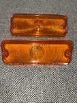 1964 Impala Parking Light Lenses TMC-809 Pr.. Fixed Price $20.00.