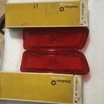 1967 Chevrolet Biscayne Tail Light Lenses, Gm 5958523 Lh, 5958524 Rh Nos New. Fixed Price $39.00.
