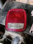 Vintage Tail Light Lens,housing& Mount Ford 9070 D.o.t Sae Stiar 71. Fixed Price $10.00.